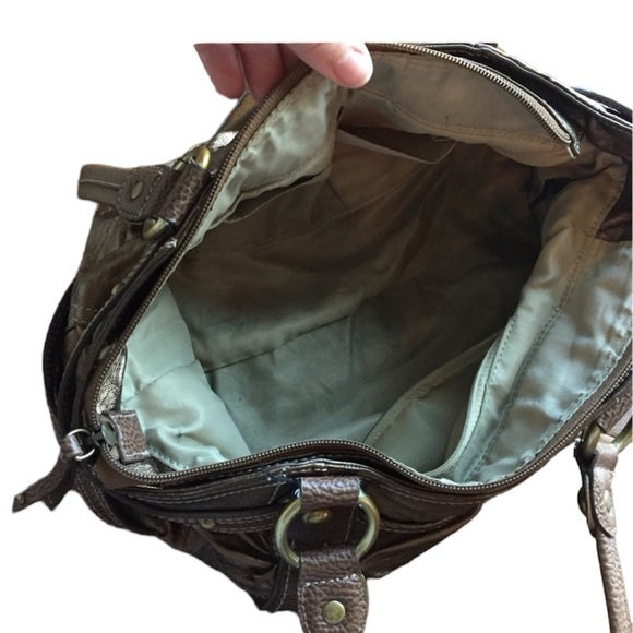 Genna De Rossi Bronze Shoulder Bag - Picture 3 of 6